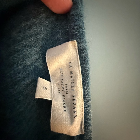 Sezane Gaspard Cardigan Sage GUC - Picture 6 of 6